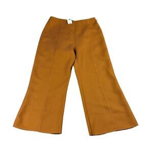 Topshop Orange Cropped Pants